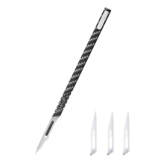 QianLi TX01 Carbon Fibre Non-Magnetic Anti-Static Universal Knife Handle, QianLi TX01