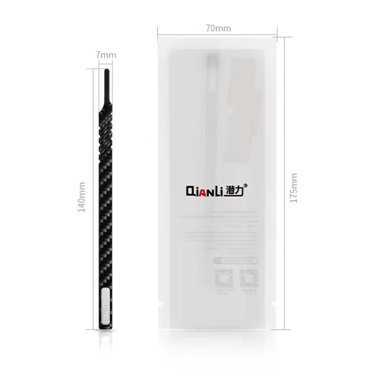 QianLi TX01 Carbon Fibre Non-Magnetic Anti-Static Universal Knife Handle, QianLi TX01