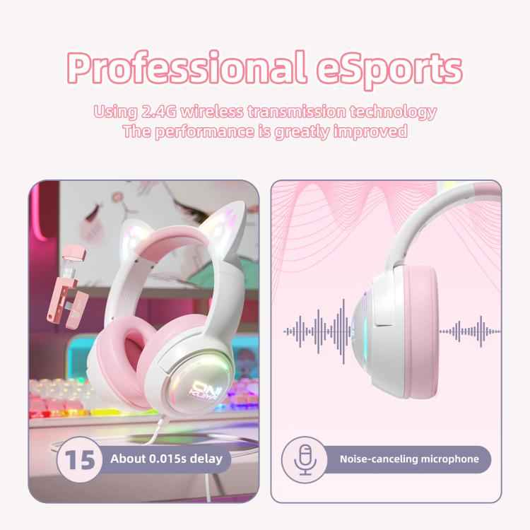 ONIKUMA GT838 2.4G Head-mounted Wireless Bluetooth Headphone