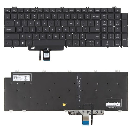 US Version Backlit Laptop Keyboard for Dell Latitude 3540 5520 5521 5530 5531 5540, For Dell Latitude 3540