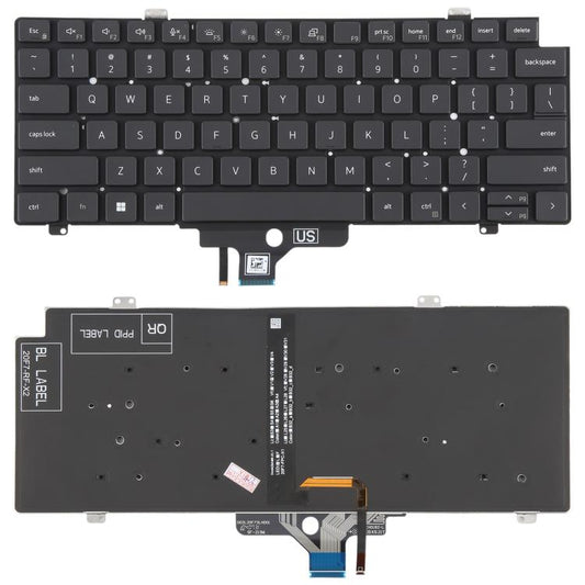 US Version Backlit Laptop Keyboard for Dell Latitude 7420 5420, For Dell Latitude 7420 5420