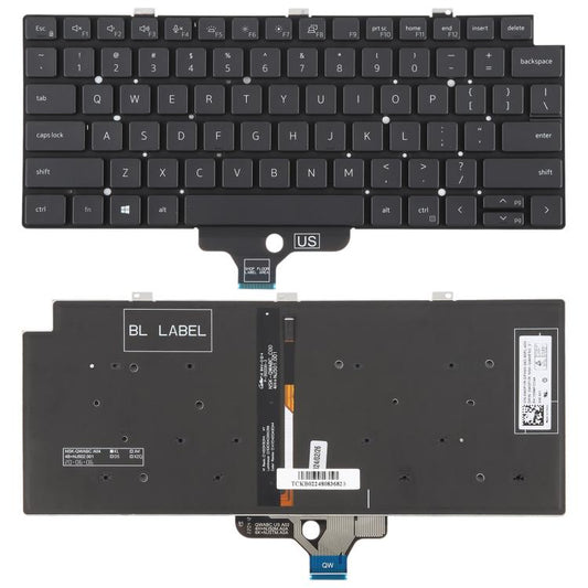 US Version Backlit Laptop Keyboard for Dell Latitude 5320 7320, For Dell Latitude 5320 7320