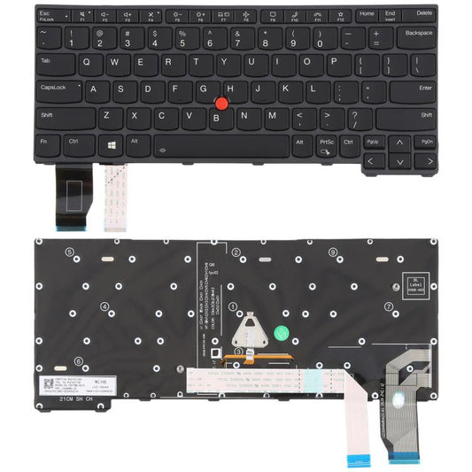 US Version Backlit Laptop Keyboard with Pointing for Lenovo ThinkPad X13 Gen 2 20WK 20XH X13 Yoga Gen 2, For Lenovo ThinkPad X13 Gen 2