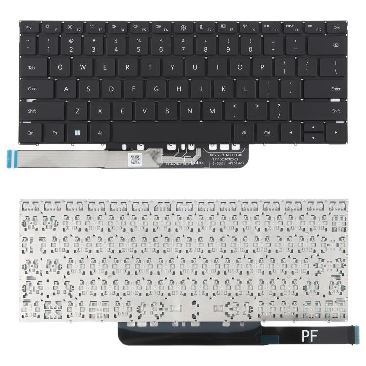 US Version Laptop Keyboard for Huawei Madebook D14 D15 2023 MDF-16 MDG-16 MDG-24 FLMH-16 FLMH-32, For Huawei Madebook D14 D15 2023