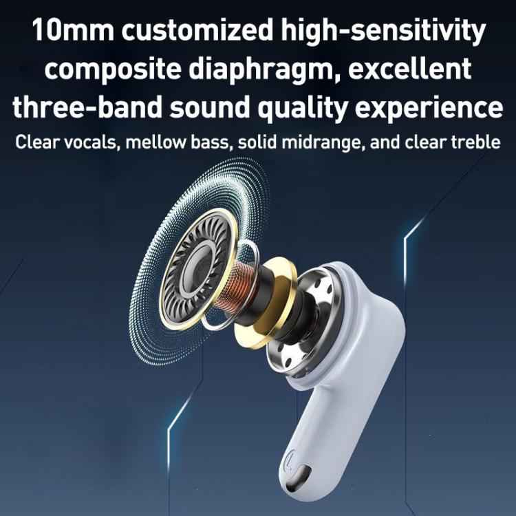 Langsdom TG12 ENC Noise Reduction Wireless Bluetooth Earphone