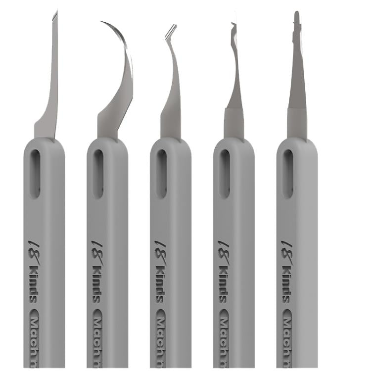 18 Kinds Ma-Suit 5 in 1 Hand Polished Blades Kit, 18 Kinds Ma-Suit