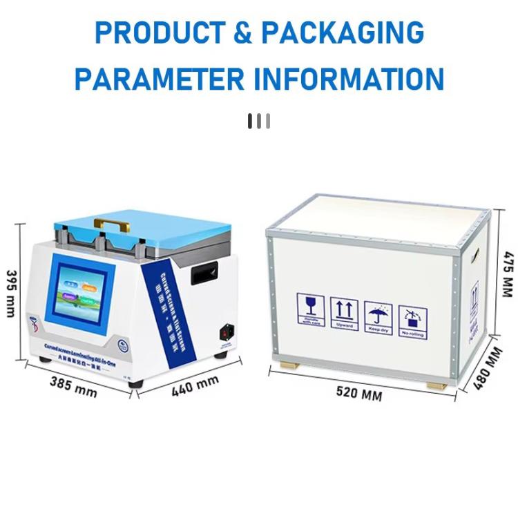 YYD YD-639 UV Curing Laminating Defoaming All-in-One