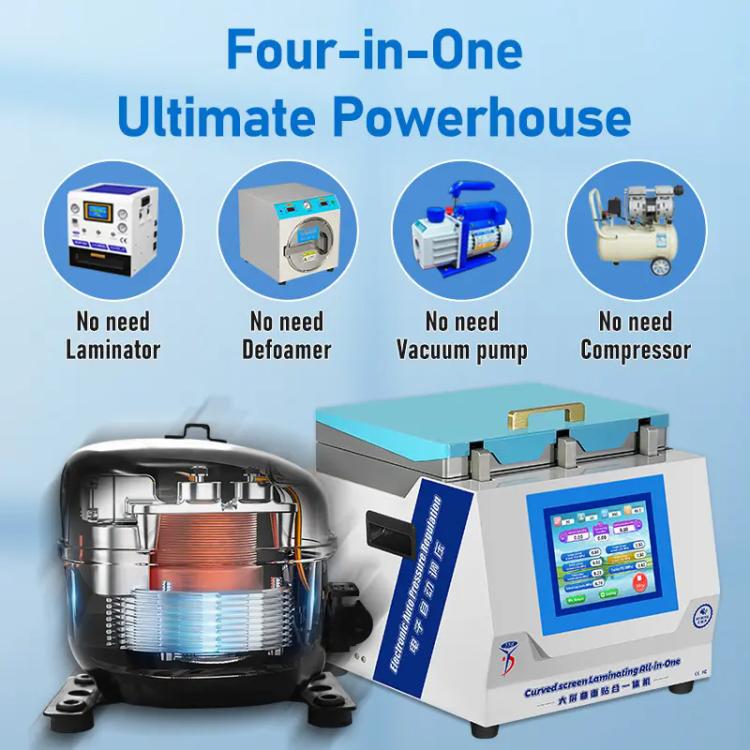 YYD YD-639 UV Curing Laminating Defoaming All-in-One