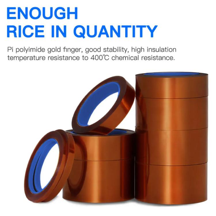 Mechanic 400 Degrees Celsius High-temperature Resistant PCB Battery Repair Tape, 5mm x 35m, 10mm x 35m, 15mm x 35m, 20mm x 35m, 30mm x 35m