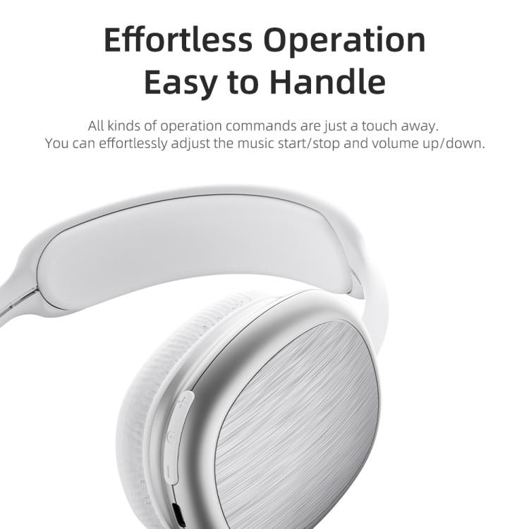ROCK O5 Head-mounted Bluetooth 5.3 Wireless Headphones