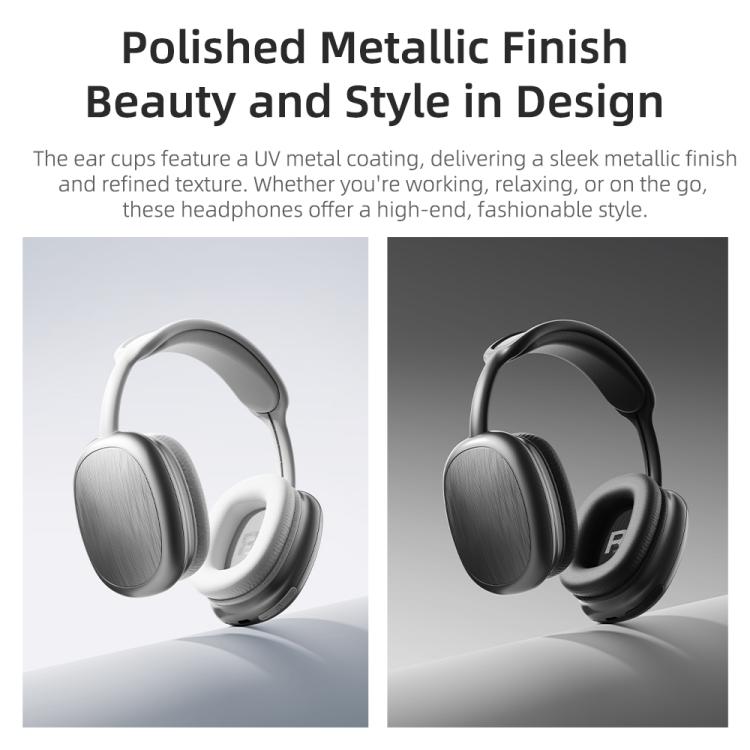 ROCK O5 Head-mounted Bluetooth 5.3 Wireless Headphones