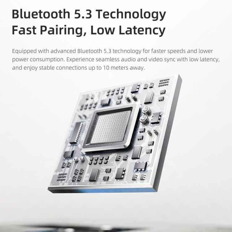 ROCK O5 Head-mounted Bluetooth 5.3 Wireless Headphones