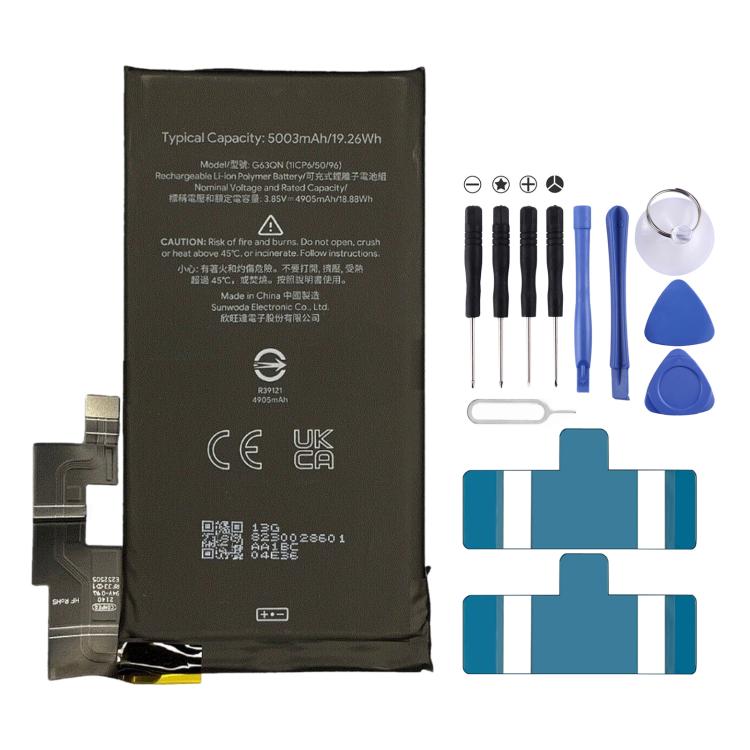 Battery Replacement, For Google Pixel 8A 4492mAh G07DF, For Google Pixel 8 Pro 4950mAh GUKD8, For Google Pixel 8 4575mAh GS35E, For Google Pixel 7A 4385mAh GP5JE, For Google Pixel 7 Pro 5000mAh GMF5Z, For Google Pixel 7 4270mAh GVU6C GQML3 GZE8U�������...
