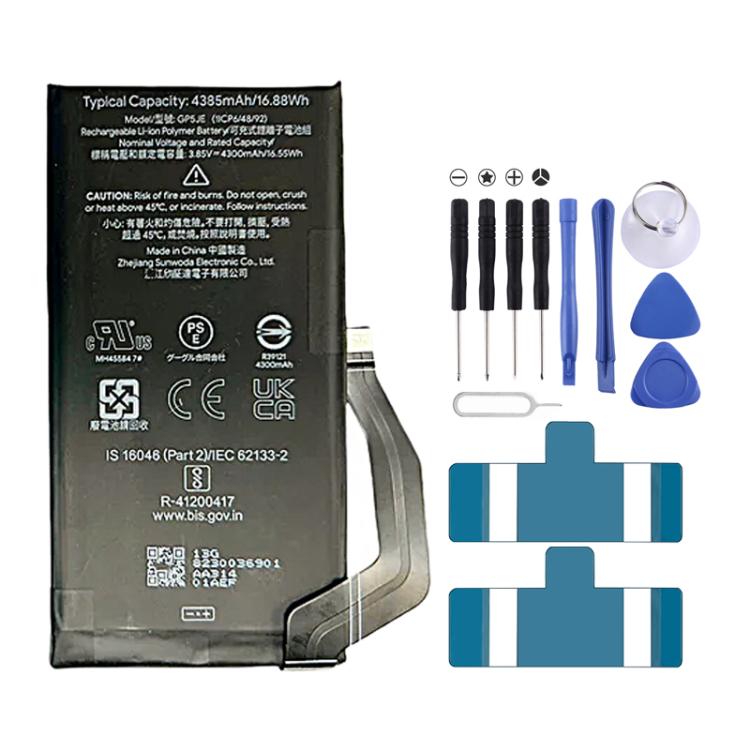 Battery Replacement, For Google Pixel 8A 4492mAh G07DF, For Google Pixel 8 Pro 4950mAh GUKD8, For Google Pixel 8 4575mAh GS35E, For Google Pixel 7A 4385mAh GP5JE, For Google Pixel 7 Pro 5000mAh GMF5Z, For Google Pixel 7 4270mAh GVU6C GQML3 GZE8U�������...