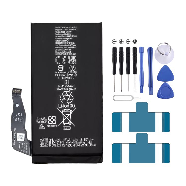 Battery Replacement, For Google Pixel 8A 4492mAh G07DF, For Google Pixel 8 Pro 4950mAh GUKD8, For Google Pixel 8 4575mAh GS35E, For Google Pixel 7A 4385mAh GP5JE, For Google Pixel 7 Pro 5000mAh GMF5Z, For Google Pixel 7 4270mAh GVU6C GQML3 GZE8U�������...