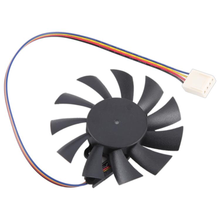 For SEEWO SC7010M12VSF DC12V 0.18A 4Pin Cooling Fan, 4Pin Fan blade diameter 65mm