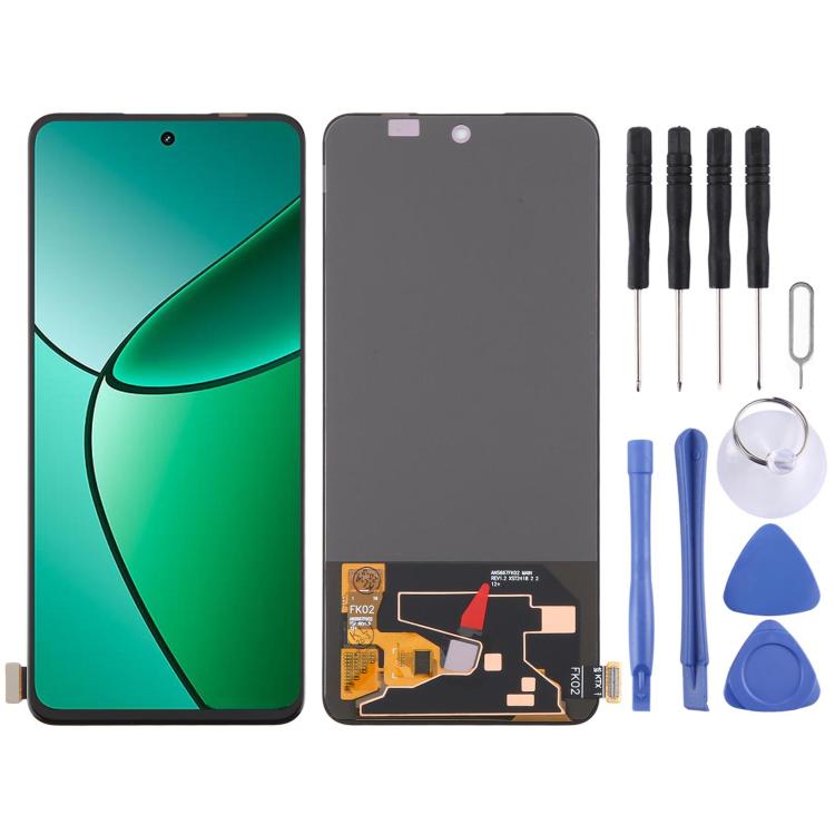 OLED LCD Screen with Digitizer Full Assembly, For Realme 14T 5G, For Realme 14 5G, For Realme P1 Speed 5G, For Realme 13 4G, For Realme 13+ 5G RMX5002 RMX5000, For Realme 12 4G RMX3871, For Realme Narzo 70 5G RMX3869, For Realme P1 5G RMX3870          ...