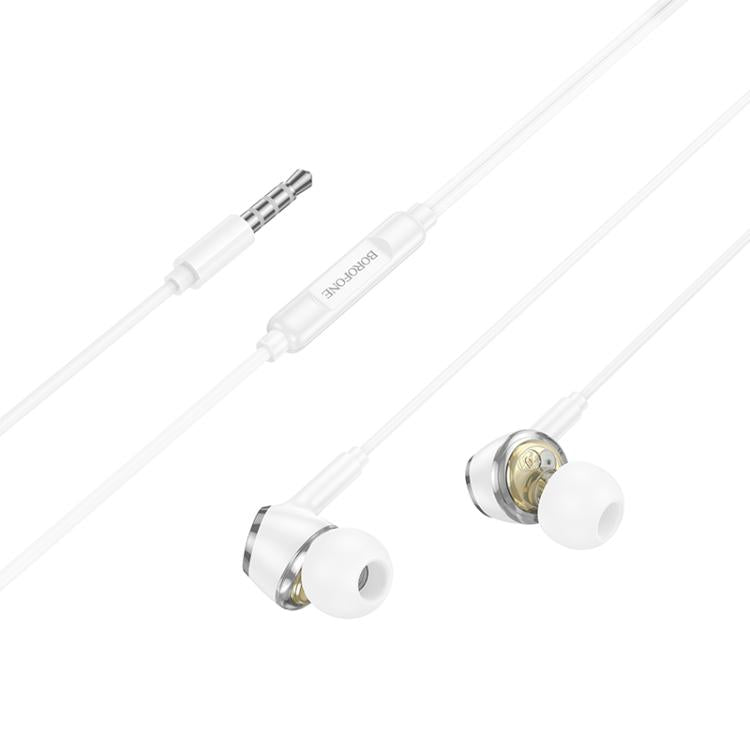 Borofone BM90 Miller Universal Digital Wired Earphones with Microphone, Length: 1.2m, 3.5mm