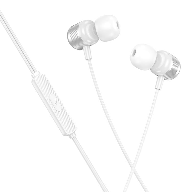 Borofone BM93 Platino Universal 3.5mm Wired Earphones with Microphone, Length: 1.2m