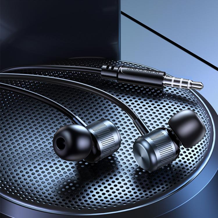 Borofone BM93 Platino Universal 3.5mm Wired Earphones with Microphone, Length: 1.2m