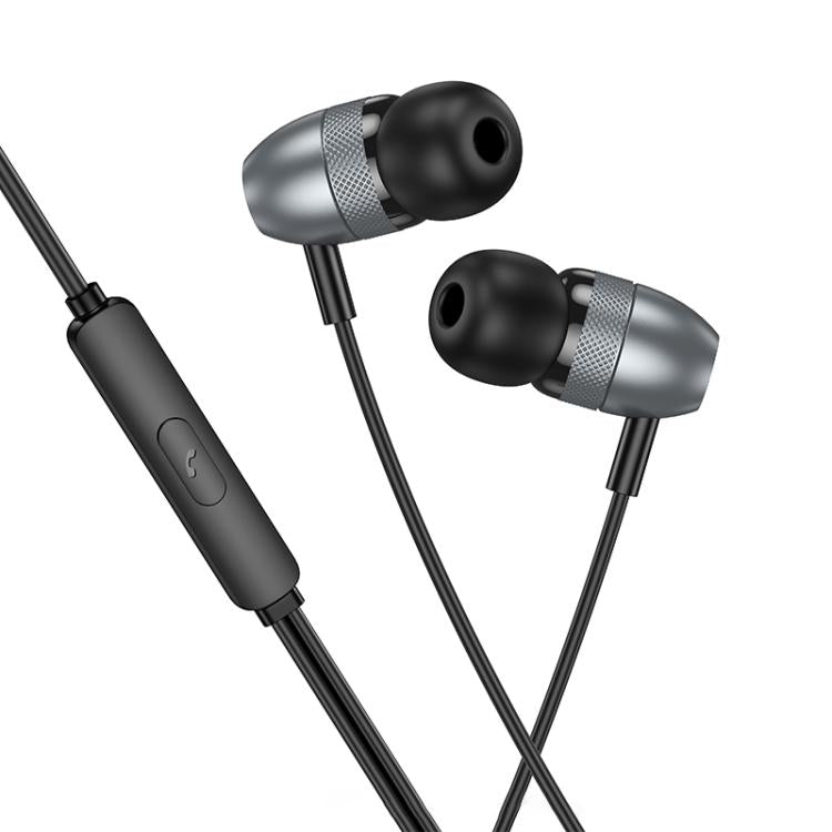 Borofone BM95 Excepcional 3.5mm Interface Universal Digital Wired Earphones with Microphone, Length: 1.2m, 3.5mm Interface