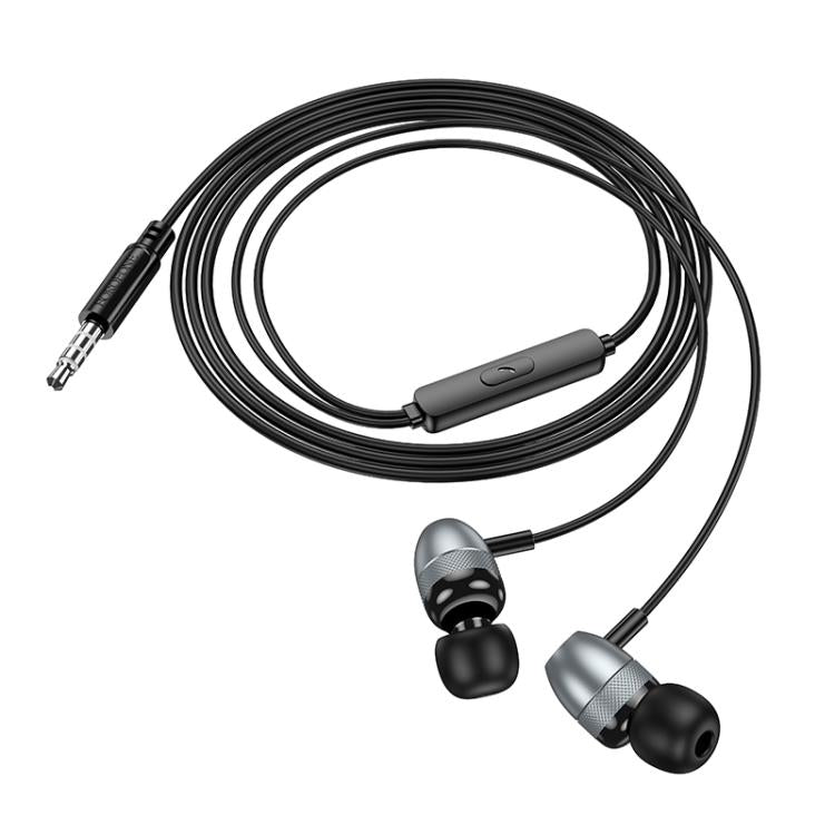 Borofone BM95 Excepcional 3.5mm Interface Universal Digital Wired Earphones with Microphone, Length: 1.2m, 3.5mm Interface