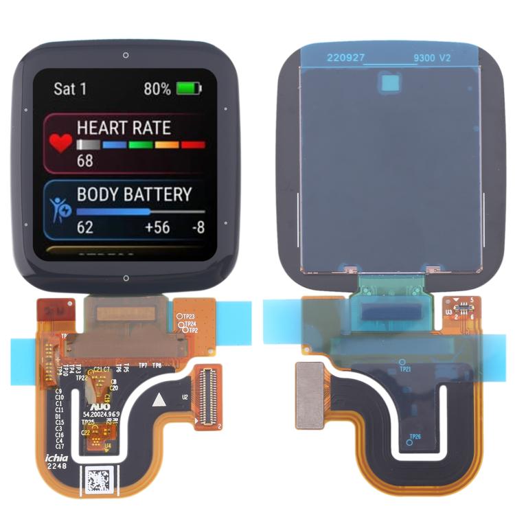 Original LCD Screen with Digitizer Full Assembly, Without NFC Sticker, For Garmin D2 Air X10, For Garmin Vivoactive 6, For Garmin Venu 3S, For Garmin Approach S70 42mm, For Garmin Forerunner 265 46mm, For Garmin Venu SQ 2