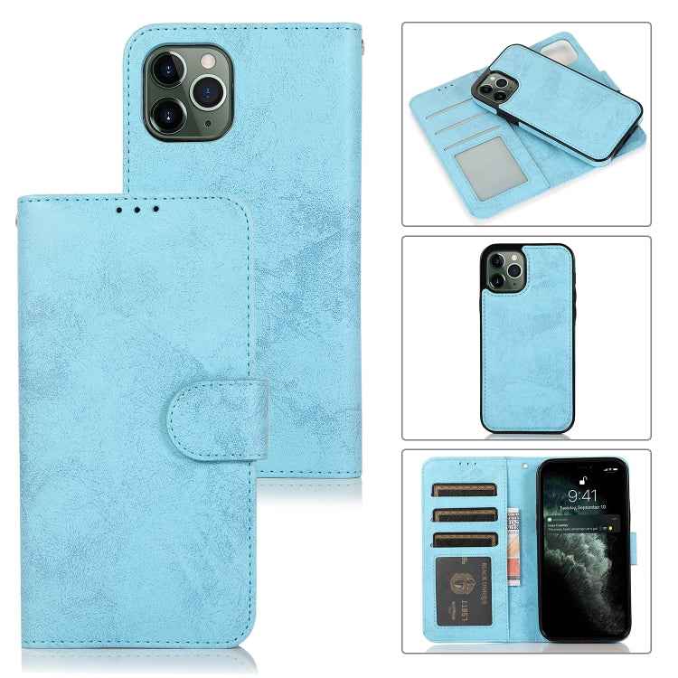 KLT888-2 Retro 2 in 1 Detachable Magnetic Horizontal Flip TPU + PU Leather Case with Holder & Card Slots & Photo Frame & Wallet, For iPhone XR, For iPhone XS Max, For iPhone 12 mini, For iPhone 12 / 12 Pro, For iPhone 12 Pro Max