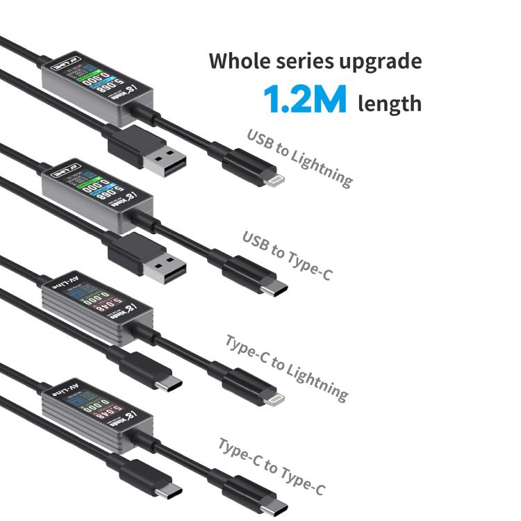 18 Kinds AV-Line 2.0 1.2m Intelligent Detection Charging Data Cable