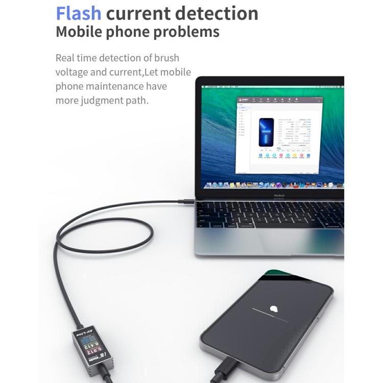 18 Kinds AV-Line Pro 1.2m Intelligent Detection Charging Data Cable