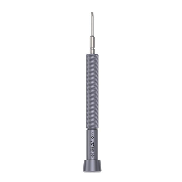 18 Kinds Precision Magnetic Super Hard Screwdriver, A Pentalobe, B Phillips, C External Cross, D Tri-Wing, E Allen