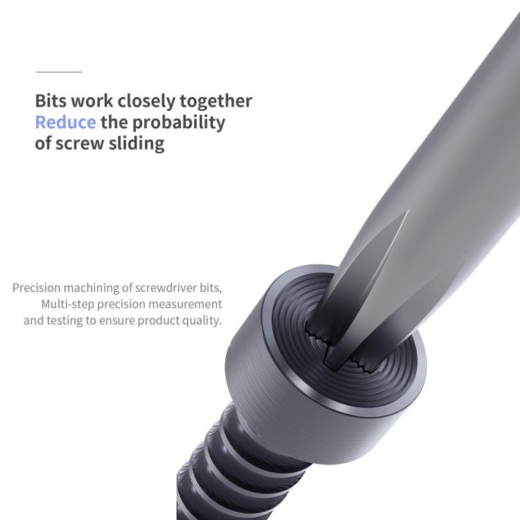 18 Kinds Precision Magnetic Super Hard Screwdriver, A Pentalobe, B Phillips, C External Cross, D Tri-Wing, E Allen