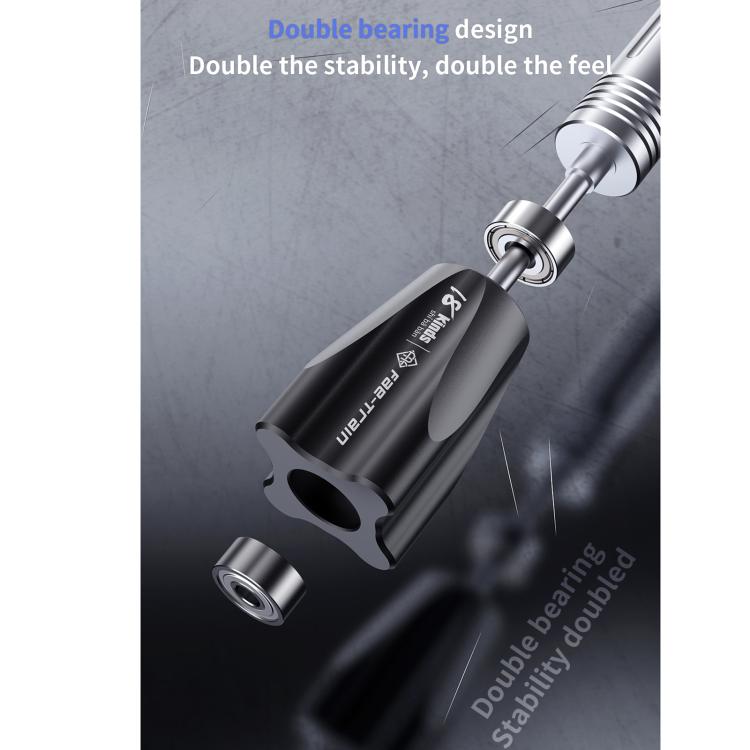 18 Kinds Aerospace 3D Anti-Slip Magnetic Screwdriver, A Pentalobe, B Phillips, C External Cross, D Tri-Wing, 5 in 1 Set