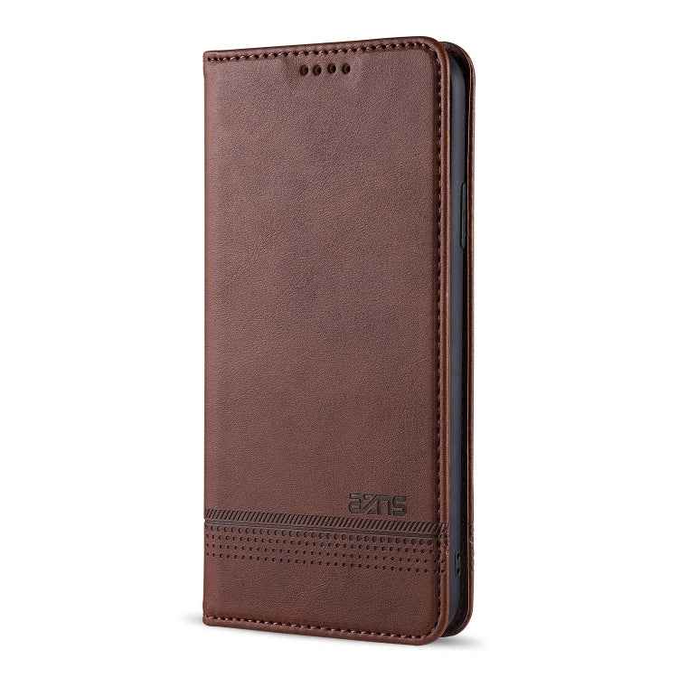 AZNS Magnetic Calf Texture Horizontal Flip Leather Case with Card Slots & Holder & Wallet, For iPhone 12 Pro Max, For iPhone 12 / 12 Pro, For iPhone 12 mini, For iPhone 11 Pro Max, For iPhone 11 Pro, For iPhone 11