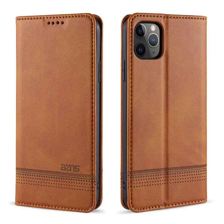AZNS Magnetic Calf Texture Horizontal Flip Leather Case with Card Slots & Holder & Wallet, For iPhone 12 Pro Max, For iPhone 12 / 12 Pro, For iPhone 12 mini, For iPhone 11 Pro Max, For iPhone 11 Pro, For iPhone 11