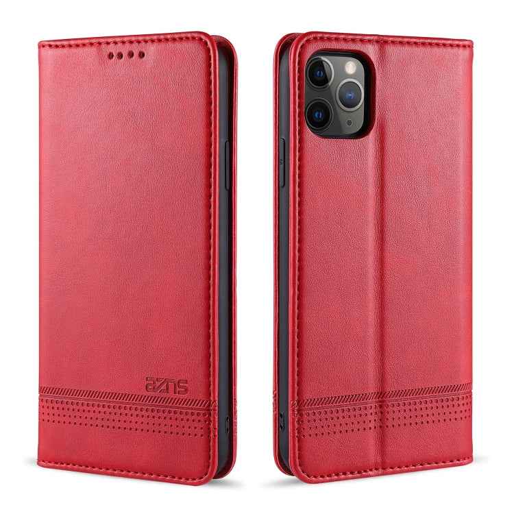 AZNS Magnetic Calf Texture Horizontal Flip Leather Case with Card Slots & Holder & Wallet, For iPhone 12 Pro Max, For iPhone 12 / 12 Pro, For iPhone 12 mini, For iPhone 11 Pro Max, For iPhone 11 Pro, For iPhone 11