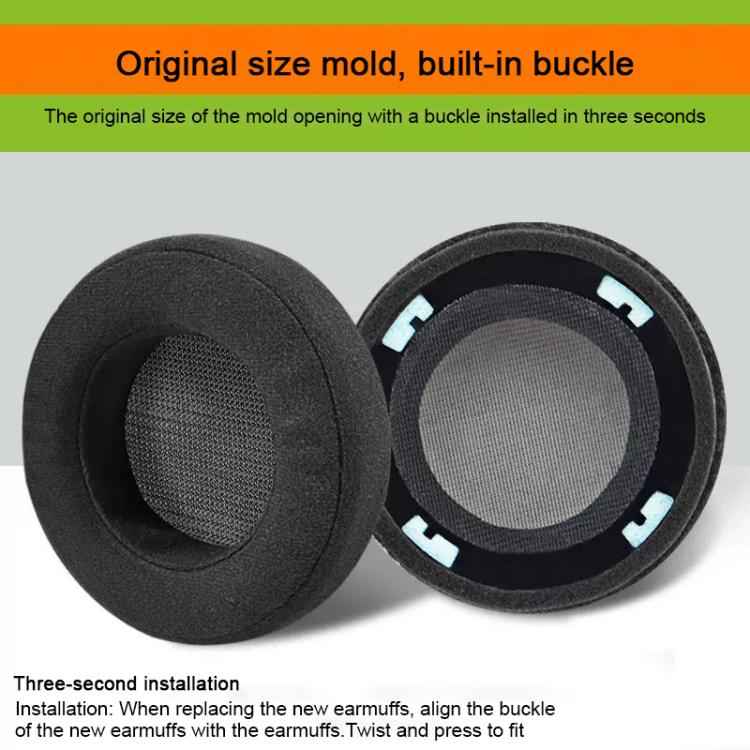 2pcs Gold Velvet Splicing Replacement Earpads For AKG K612 / K712