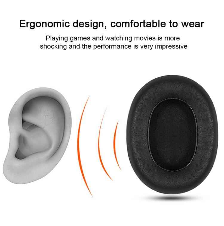 2pcs Lambskin Splicing Replacement Earpads For AKG K361 / K371 / K361BT / K371BT