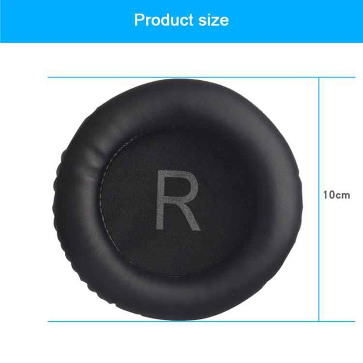 1 Pair Wrinkled Leather Replacement Earpads For AKG K52 / K72 / K92