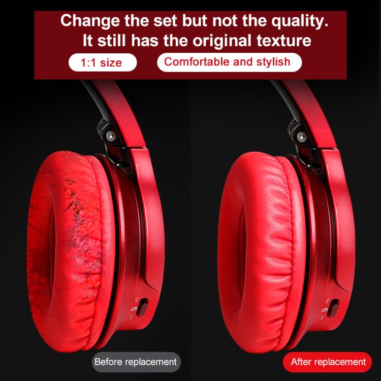 Sponge Earmuffs Replacement Earpads For ATH-AR3BT / AR3iS / AR1iS, Black Football Net, Blue Football Net, Red Football Net, Black Red Protein Leather, Black Protein Leather, Red Protein Leather, Blue Protein Leather, White Protein Leather              ...
