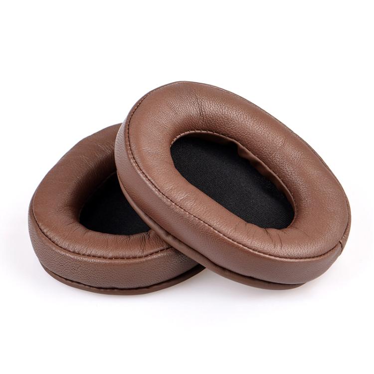 Sponge Earmuffs Replacement Earpads For ATH-MSR7, Black Ice Silk Cloth, Black Football Net, Black Protein Leather, White Protein Leather, Brown Protein Leather, Grey Protein Leather, Dark Brown Protein Leather, Black Lambskin, Brown Lambskin           ...