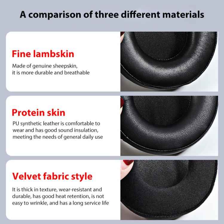 2pcs Sponge Earmuffs Replacement Earpads For ATH-A900X