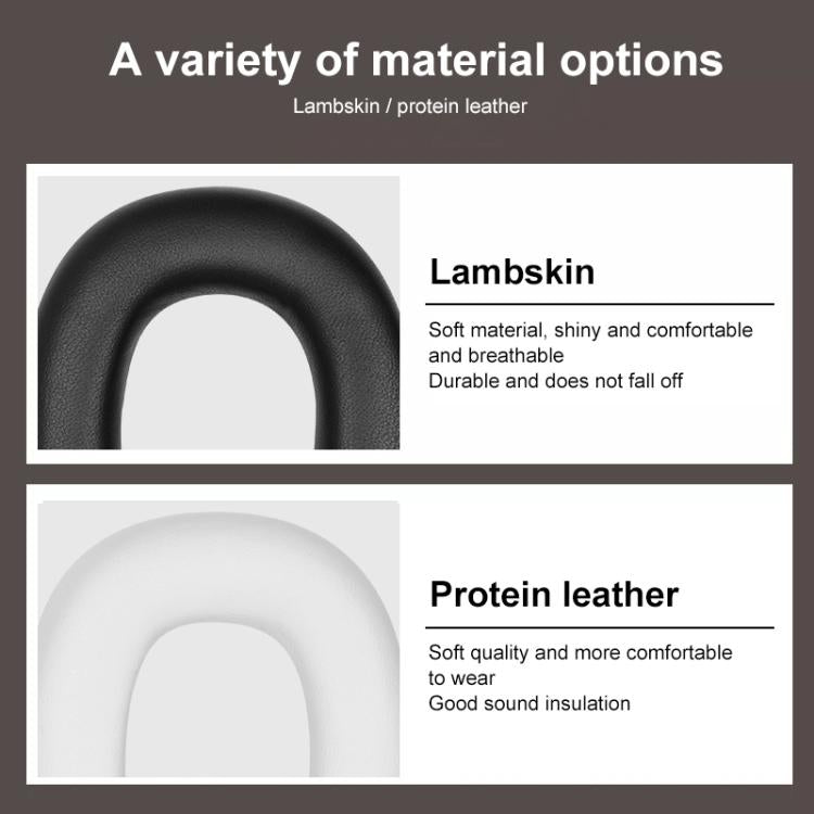 Lambskin Replacement Headband Cover For B&W Px8