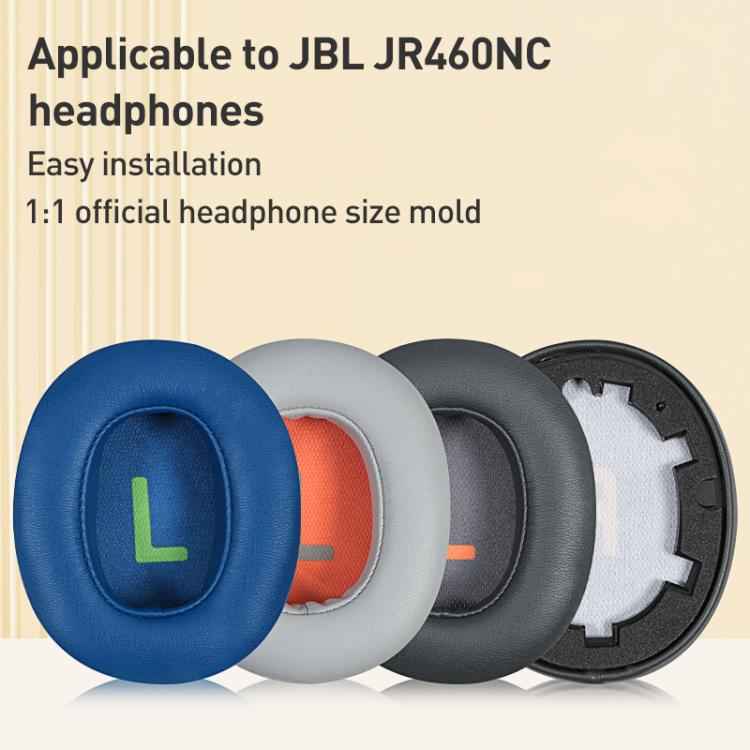 1 Pair Protein Leather Earphone Replacement Earpads For JBL JR 460NC