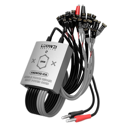 Luowei LW-325 Phone Repair Boot Power Cord for iPhone 8-16 Pro Max and Android