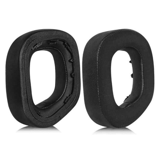1 Pair Protein Leather and Ice Silk Cloth Replacement Earpads For Corsair HS80 Max / HS80 USB Wired / HS81 RGB