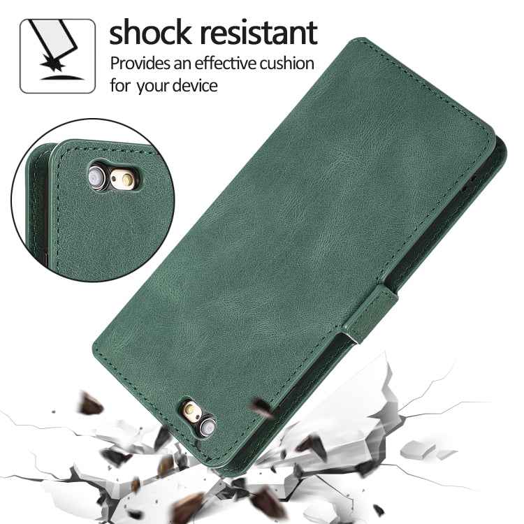 Retro Magnetic Closing Clasp Horizontal Flip Leather Case with Holder & Card Slots & Photo Frame & Wallet, For iPhone 6, For iPhone 6 Plus, For iPhone SE 2022 / SE 2020 / 8 / 7, For iPhone 8 Plus / 7 Plus, For iPhone 11, For iPhone 11 Pro              ...