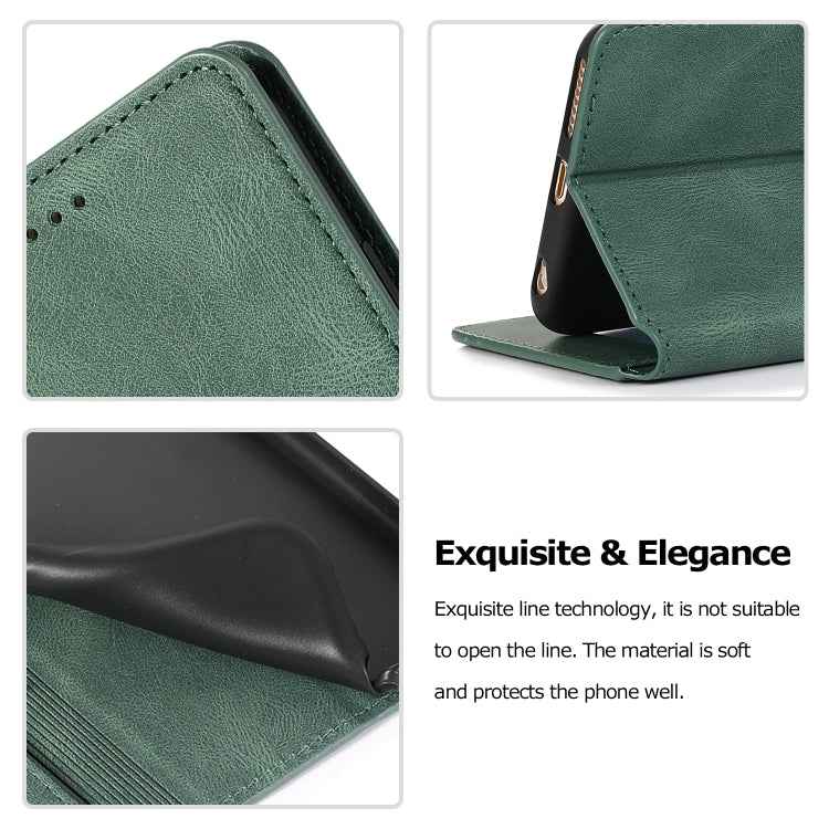 Retro Magnetic Closing Clasp Horizontal Flip Leather Case with Holder & Card Slots & Photo Frame & Wallet, For iPhone 6, For iPhone 6 Plus, For iPhone SE 2022 / SE 2020 / 8 / 7, For iPhone 8 Plus / 7 Plus, For iPhone 11, For iPhone 11 Pro              ...