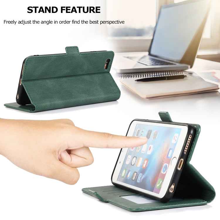 Retro Magnetic Closing Clasp Horizontal Flip Leather Case with Holder & Card Slots & Photo Frame & Wallet, For iPhone 6, For iPhone 6 Plus, For iPhone SE 2022 / SE 2020 / 8 / 7, For iPhone 8 Plus / 7 Plus, For iPhone 11, For iPhone 11 Pro              ...