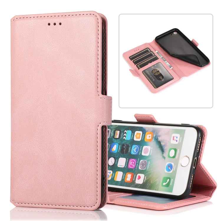 Retro Magnetic Closing Clasp Horizontal Flip Leather Case with Holder & Card Slots & Photo Frame & Wallet, For iPhone 6, For iPhone 6 Plus, For iPhone SE 2022 / SE 2020 / 8 / 7, For iPhone 8 Plus / 7 Plus, For iPhone 11, For iPhone 11 Pro              ...